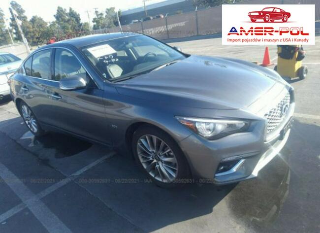 Infiniti Q50 2020, 3.0L, 4x4, LUXE, po kradzieży Warszawa - zdjęcie 1