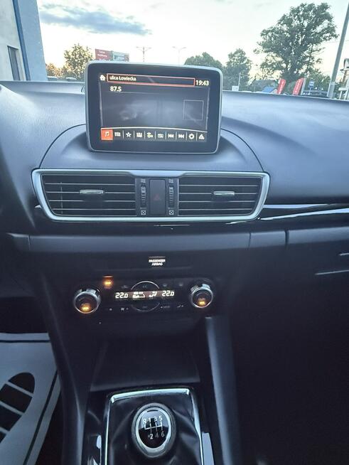 Mazda 3 Skyactiv 2.0B 2014r Climatronic Nawigacja Serwisowana Alufelgi Sokołów Podlaski - zdjęcie 7