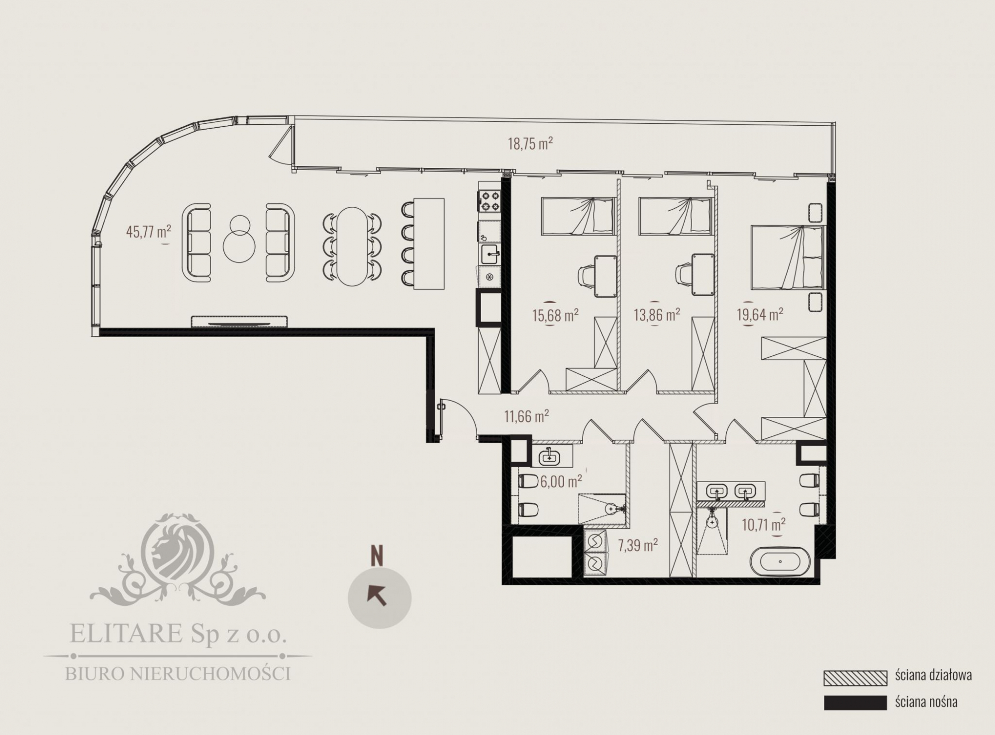 Apartament 130,71m2 ogrzewanie miejskie /Szczepin tuż obok Rynku Wrocław - zdjęcie 4
