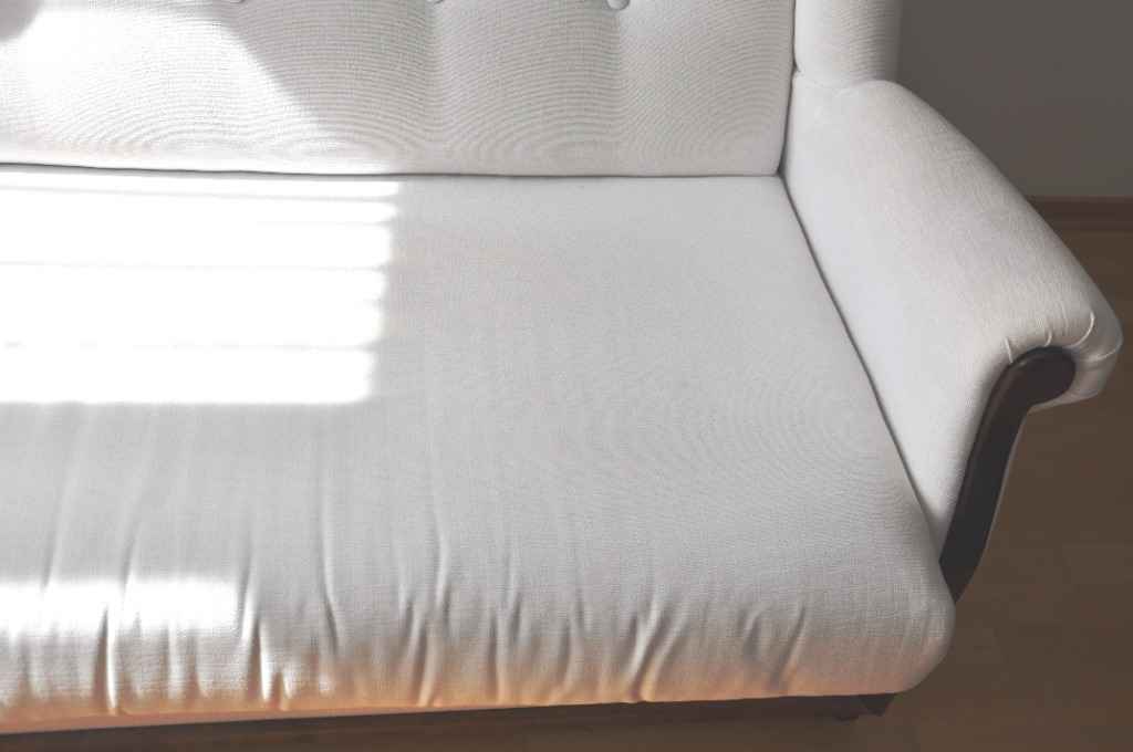 Sofa 2 os. z funkcją rozkładania i puf RADPOL Płock - zdjęcie 7