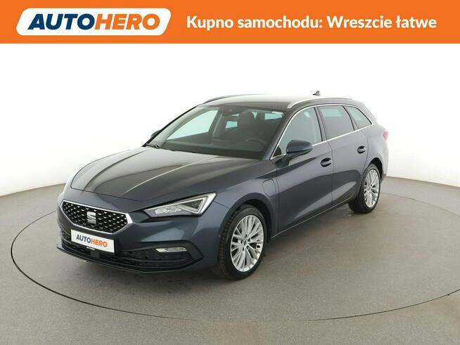 Seat Leon PHEV DSG full LED navi grzane fotele czujniki parkowania Warszawa - zdjęcie 1