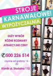 Wypożyczalnia strojów karnawałowych dla dzieci