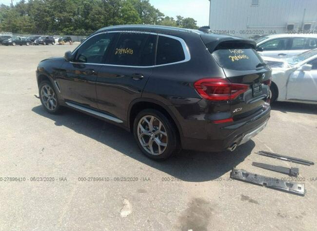 BMW X3 2020, 2.0L, uszkodzony przód Słubice - zdjęcie 3