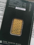 Sztabka złota 10g The Perth Mint Australia Oława - zdjęcie 5