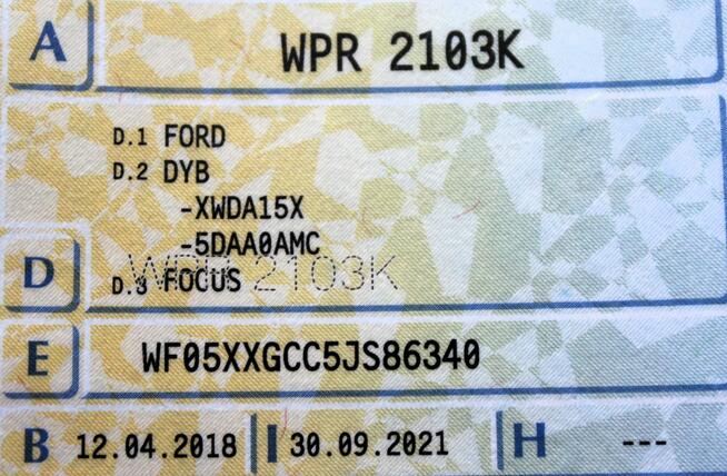 Ford Focus 120KM SalonPL LED Tempomat Kamera Parktronic Podgrz.Szyba Sokołów - zdjęcie 7