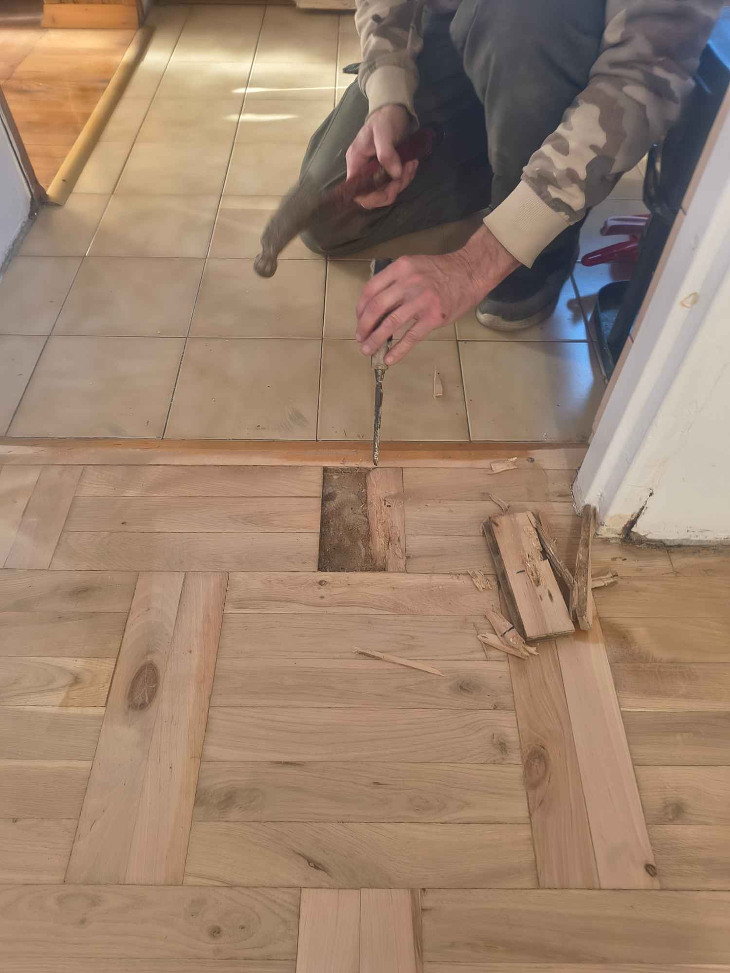 Cyklinowanie podłóg renowacja schodów tarasów inne usługi stolarskie Głuchów - zdjęcie 7