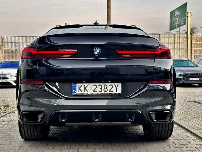 BMW X6 40d. All Black. Gwarancja 05.2027. Nowe opony. Po serwisie ASO. Węgrzce - zdjęcie 5