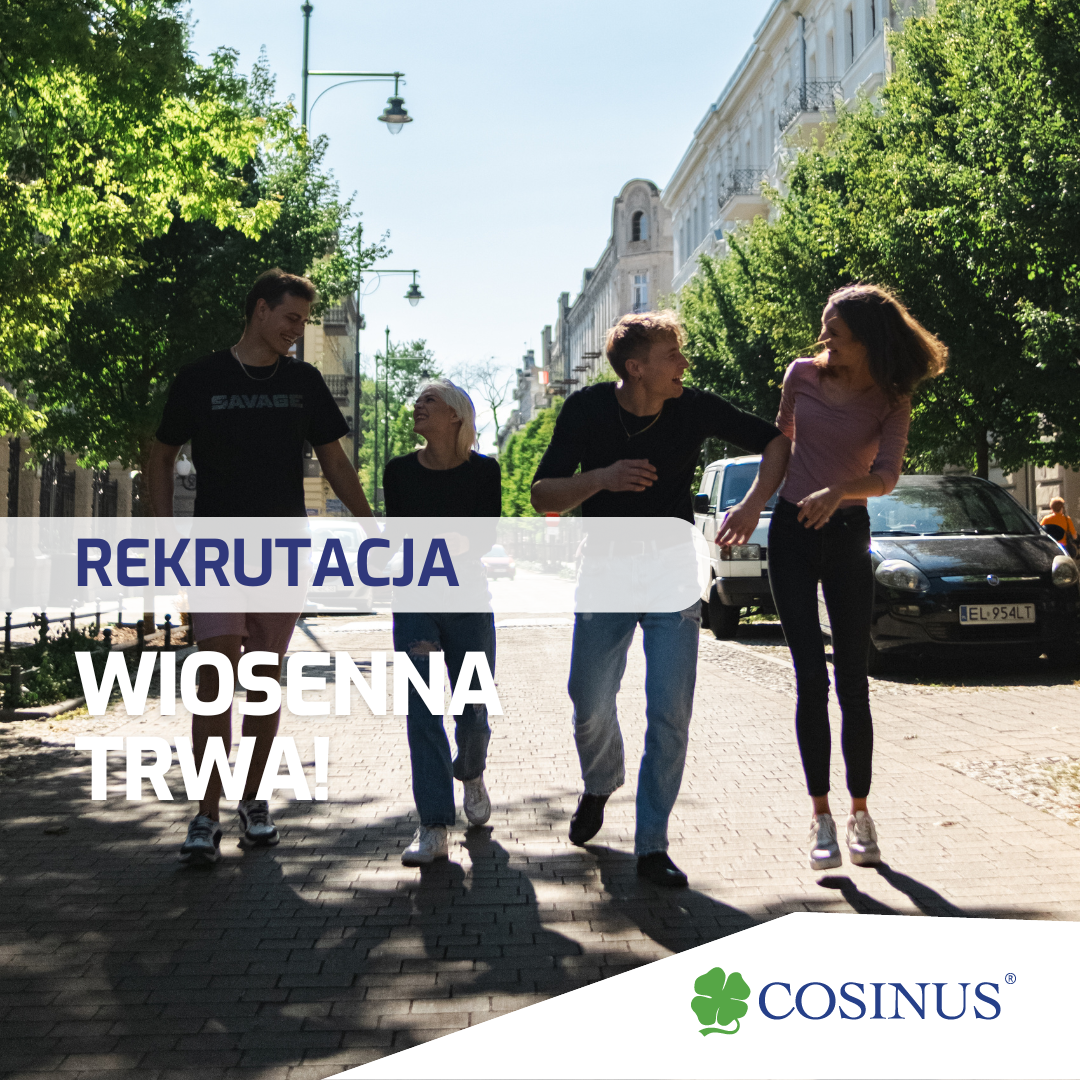 Rekrutacja wiosenna w szkole Cosinus trwa! Inowrocław - zdjęcie 1