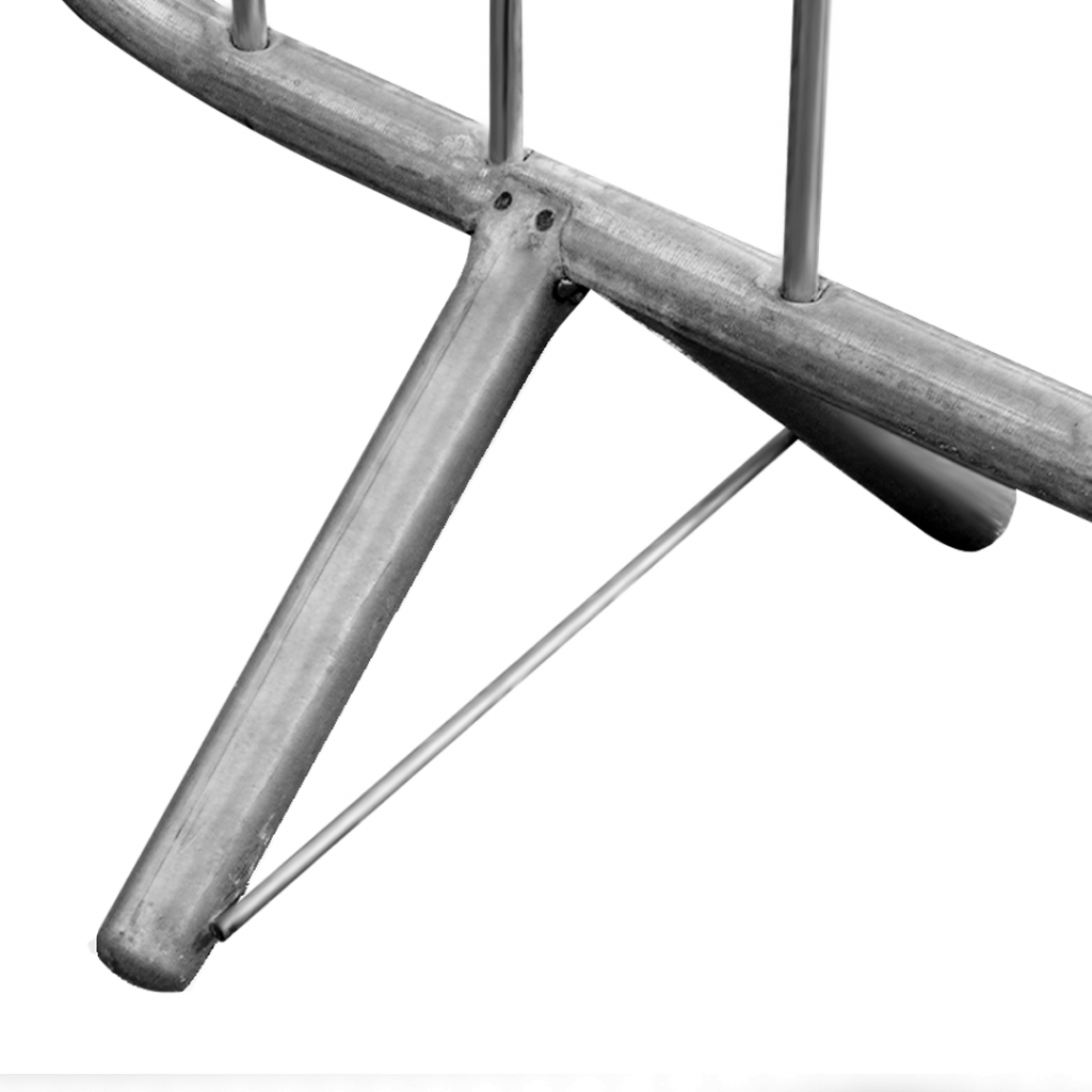 Barierka zaporowa stalowa przeciwtłumowa Ogrodzenie tymczasowe Zamość - zdjęcie 2