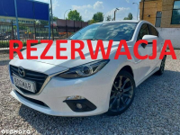Mazda 3 SALON PL. pierwszy wł. BIAŁA PERŁA Ksenony Kamera Alu18