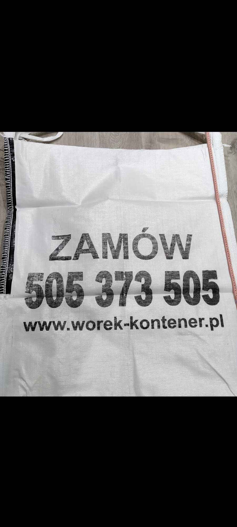 Big BaG 1m³ Wywóz gruzu Śląskie - Truck Strefa Sp. z.o. o Katowice - zdjęcie 3