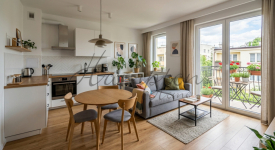 Apartament | 3 Pokoje | Balkon | Wawer