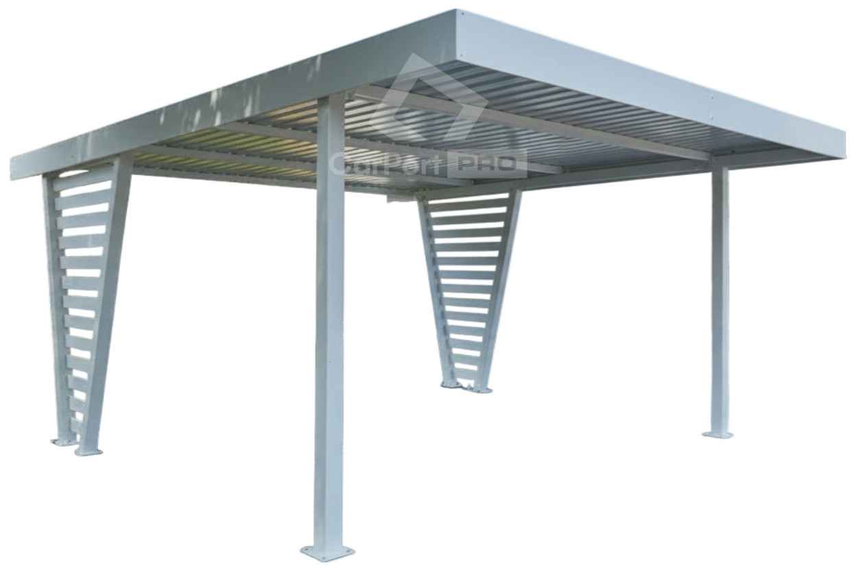 Carport V PREMIUM 4,8x5m Wypełnienie panelami Wiata samochodowa CP160 Żary - zdjęcie 1