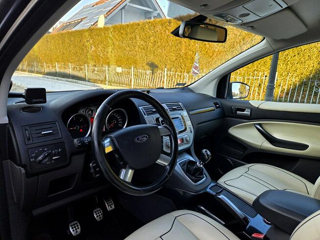 Ford Kuga 2.0 TDCI 136KM 2009r Skóry, PDC, Manual, HAK Tychy - zdjęcie 9