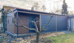 Garaż blaszany 9x4,5m + wnęka - 2x brama drzwi 2x okno rynna SO140 Elbląg - zdjęcie 5