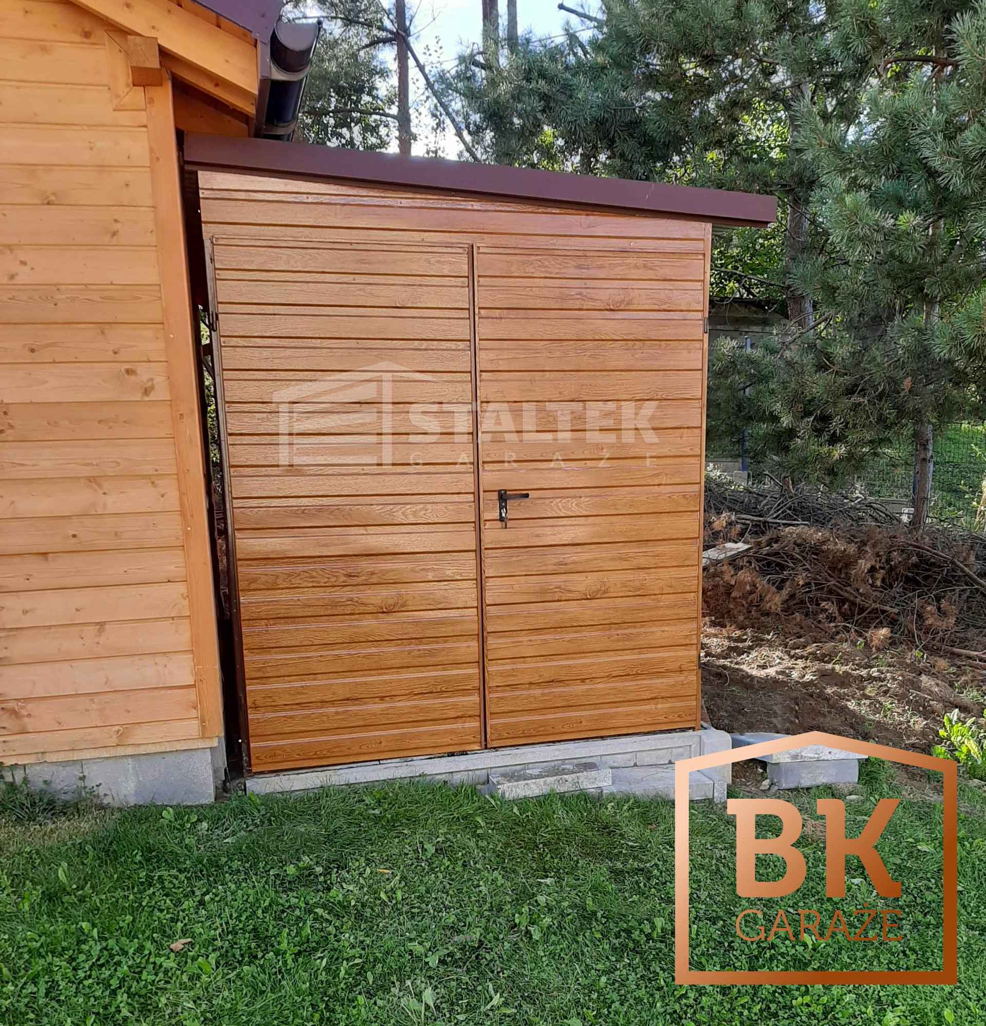 Schowek - Domek Ogrodowy 3x2m - Brama Dwuskrzydłowa  dach ST101 Radom - zdjęcie 2