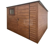 Schowek - domek ogrodowy 2,5x2,5m - drzwi - okno  - dach GP717