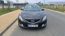 Mazda 6 FILM 2.0D 2008r 140KM Klima Tempomat AUX Isofix Alu Pabianice - zdjęcie 2