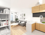 Piękne mieszkanie 2 pokojowe 36,63 z balkonem 4,26/Krzyki, Braterska