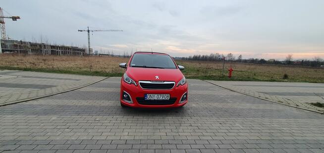 Sprzedam PEUGEOT 108, rocznik 2014r, 88 tys, Otwierany dach Wrocław - zdjęcie 6