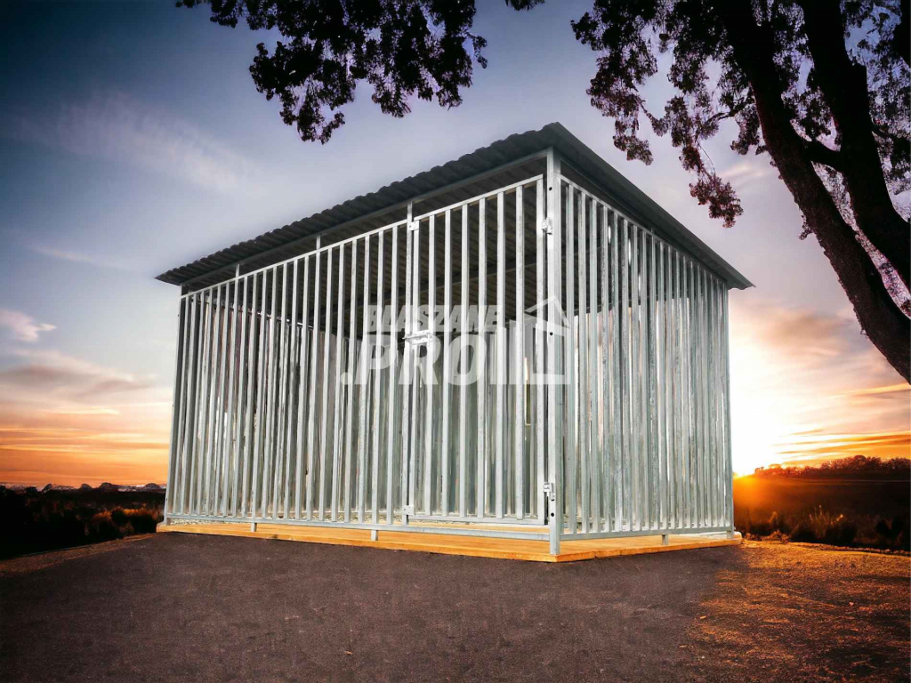 Kojec dla Psa 3x2m z profili zamkniętych + Podłoga drewniana GP270 Chełm Śląski - zdjęcie 2