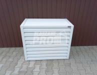 Osłona klimatyzatora - pompy ciepła 90x50x110 cm biały GP301 Olsztyn - zdjęcie 6