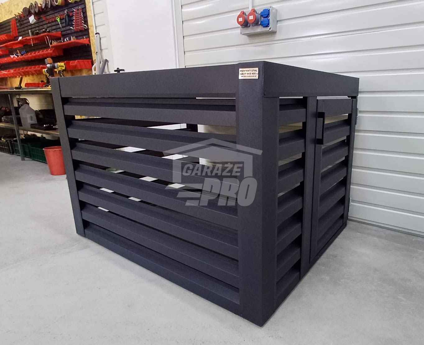 Osłona klimatyzatora – pompy ciepła 90x50x70 cm  drzwiczki GP702 Giżycko - zdjęcie 5