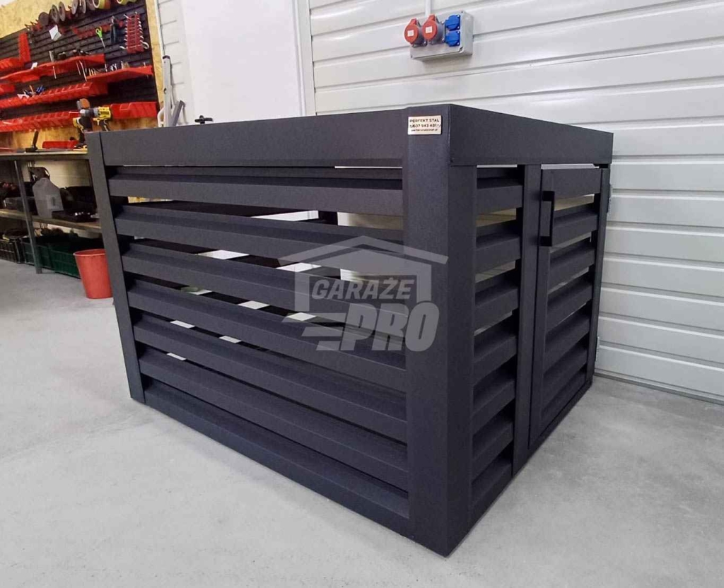 Osłona klimatyzatora – pompy ciepła 90x50x70 cm  drzwiczki GP702 Giżycko - zdjęcie 5