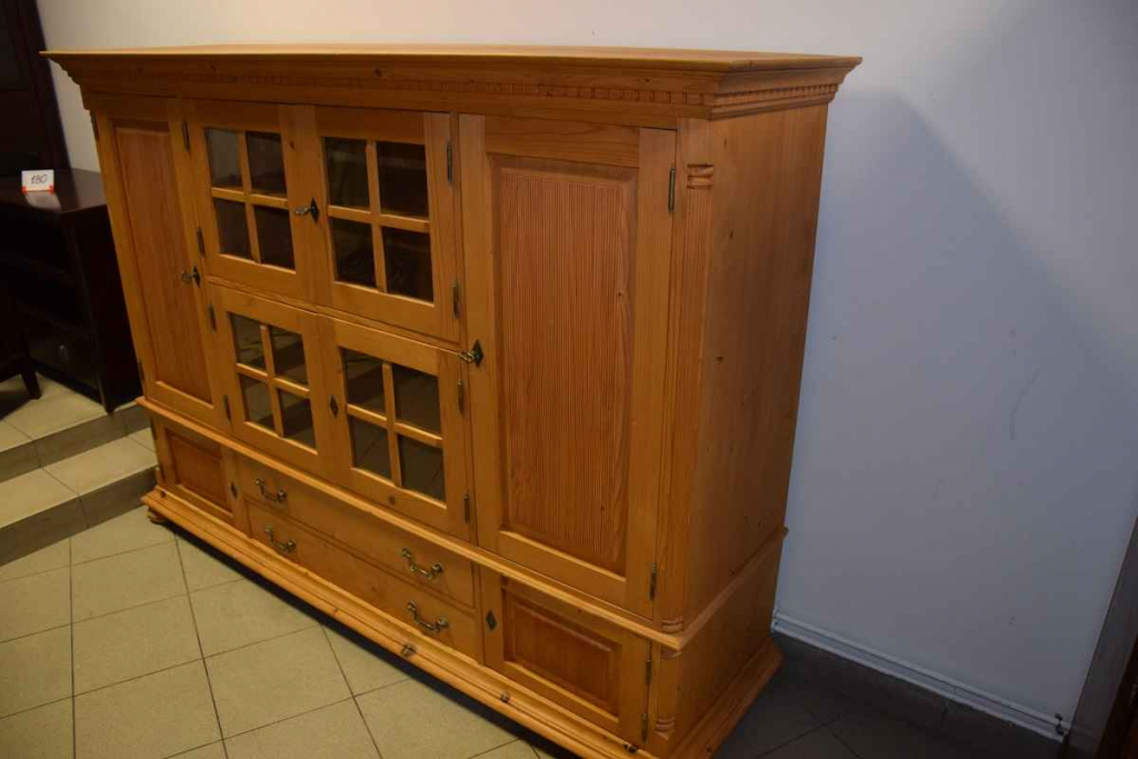 komoda z drewna świerkowego - stan idealny Olsztyn - zdjęcie 2