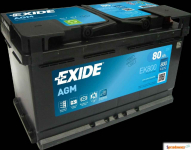 Akumulator 80Ah 800A Exide ek800 P+ AGM L4