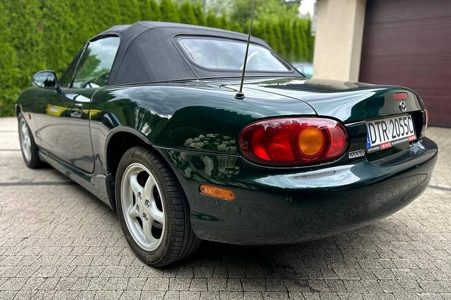 Mazda MX-5 1.6i 110KM Skóry Bardzo Ładny Egzemplarz Zarejestrowana Wrocław - zdjęcie 5