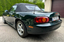 Mazda MX-5 1.6i 110KM Skóry Bardzo Ładny Egzemplarz Zarejestrowana Wrocław - zdjęcie 5