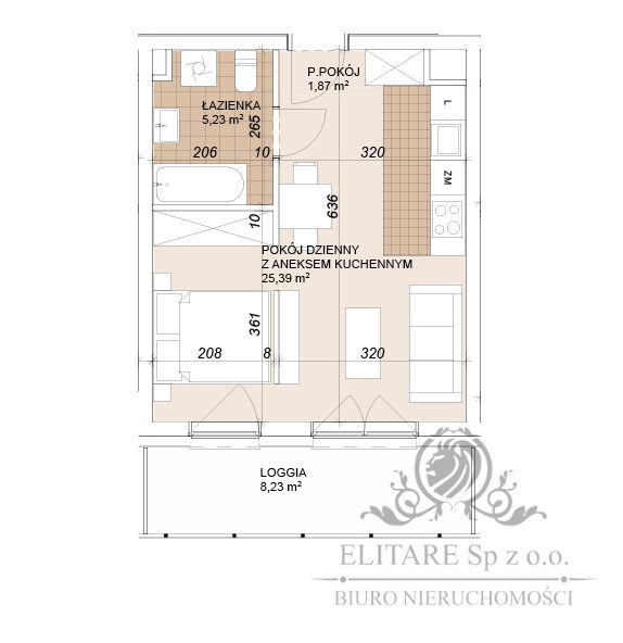 Mieszkanie 32,49 z możliwością wydzielnia sypialni/loggia/Szczepin Wrocław - zdjęcie 11