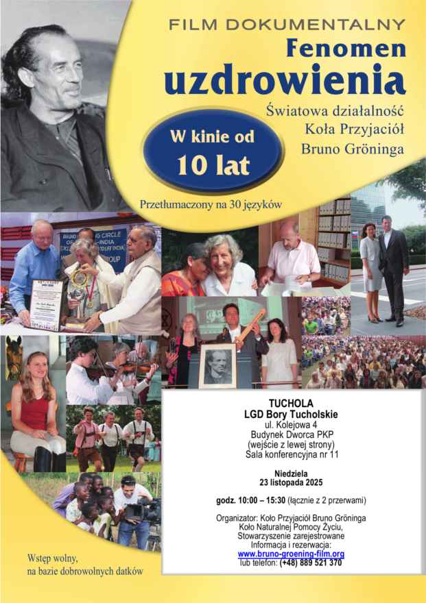 Tuchola FILM Fenomen Uzdrowienia darmowa projekcja 23.11 Tuchola - zdjęcie 1