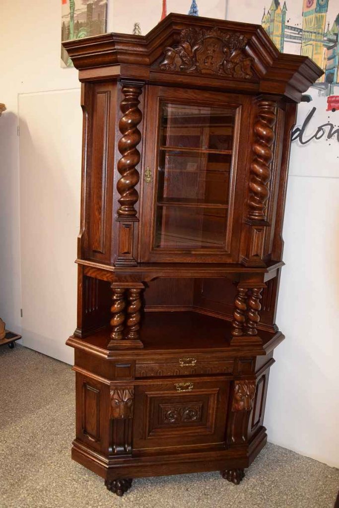 witryna narożna - meble gdańskie - stan idealny Olsztyn - zdjęcie 1