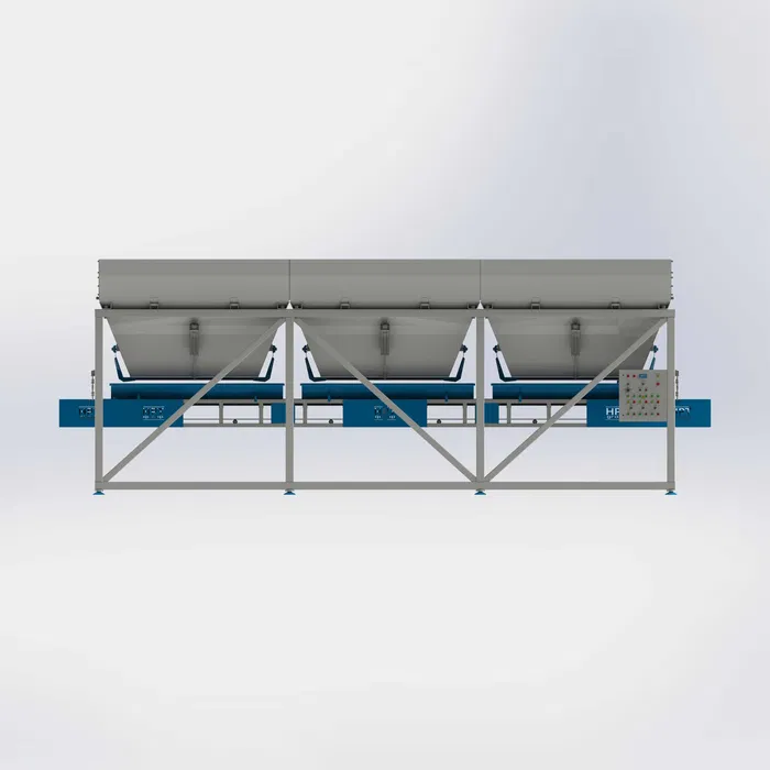 Kosz zasypowy dozujący kruszywo ADM-1500, Zespół ważąco dozujący Rembertów - zdjęcie 9