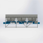 Kosz zasypowy dozujący kruszywo ADM-1500, Zespół ważąco dozujący Rembertów - zdjęcie 9