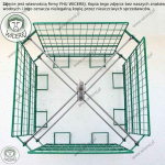 Wirnik 4 ramkowy do miodarki wirówki, Kosz na 4 ramki 4 plastrowy Jaśliska - zdjęcie 2