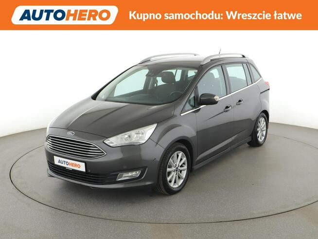 Ford Grand C-MAX 7 os hak pdc grzane fotele auto klima manual Warszawa - zdjęcie 1