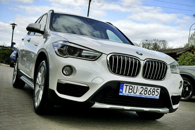 BMW X1 1,5d NAVI, skóra, alu R18, panorama, 2017r. Płock - zdjęcie 2