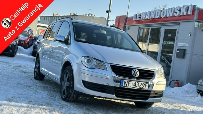 Volkswagen Touran Benzyna 7 Miejsc Zarejestrowany Ubezpieczony Elbląg - zdjęcie 1