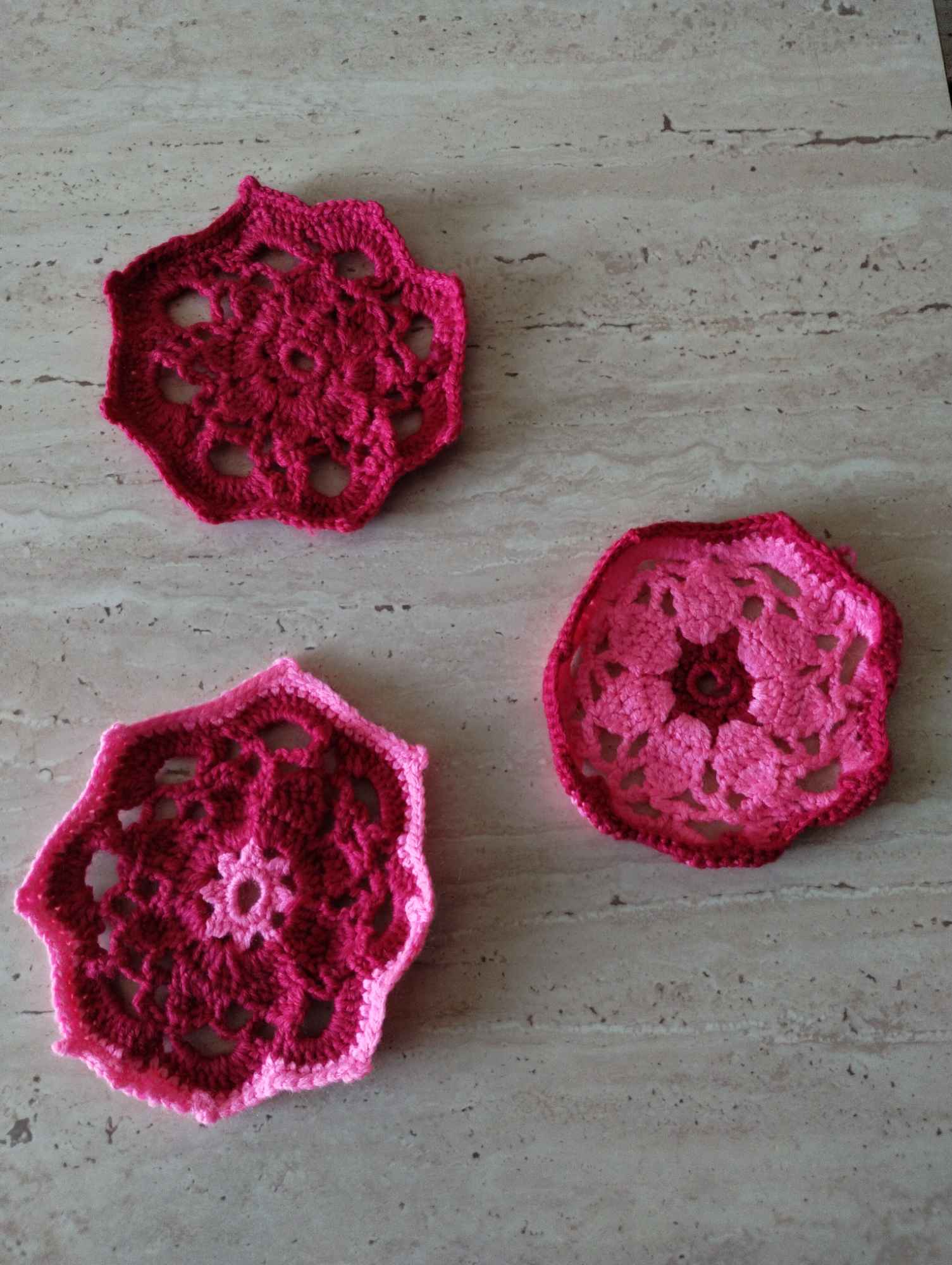 Szydełkowe podstawki pod kubek Grabówiec - zdjęcie 7