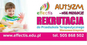 Effectis - PRZEDSZKOLE TERAPEUTYCZNE dla dzieci z autyzmem Ursynów - zdjęcie 3