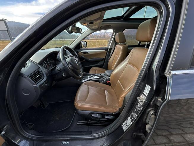 BMW X1 23d xDrive 204km PDC hak NAVI xenon BEZWYPADKOWY serwis 2012 Tychy - zdjęcie 4