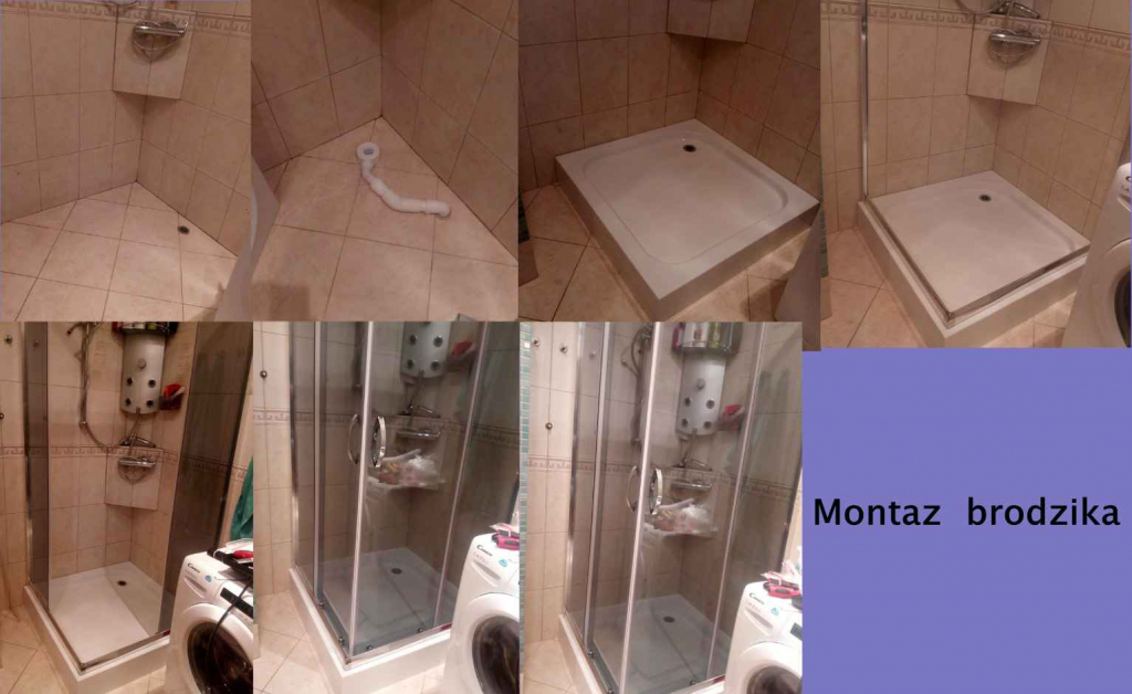 Monter brodzik,kabina prysznicowa. Żoliborz - zdjęcie 7