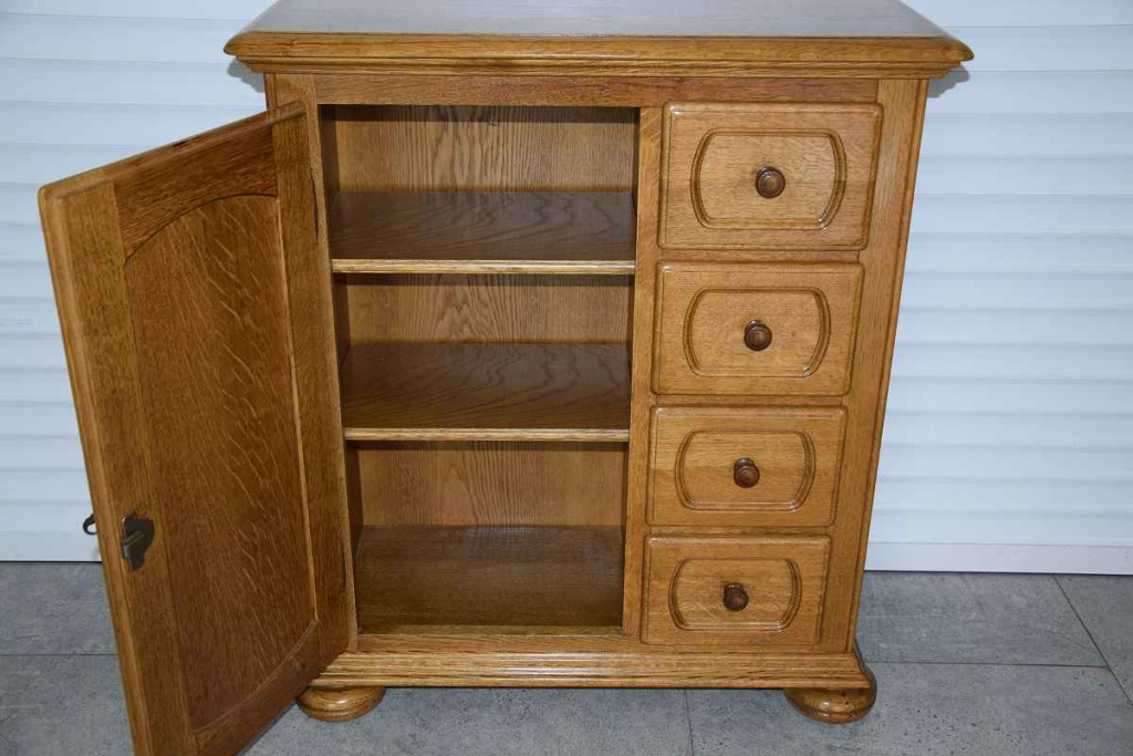 komoda z drewna dębowego - jak nowa Olsztyn - zdjęcie 5