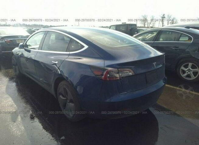 Tesla Model 3 2020, Standard Range, RWD, uszkodzony bok Słubice - zdjęcie 3