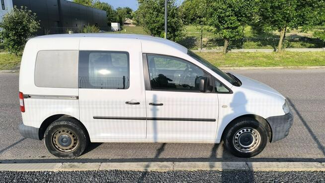 Volkswagen Caddy 1.9 TDi 2006r 105KM Klima Wspomag 5D 1wł Pabianice - zdjęcie 10