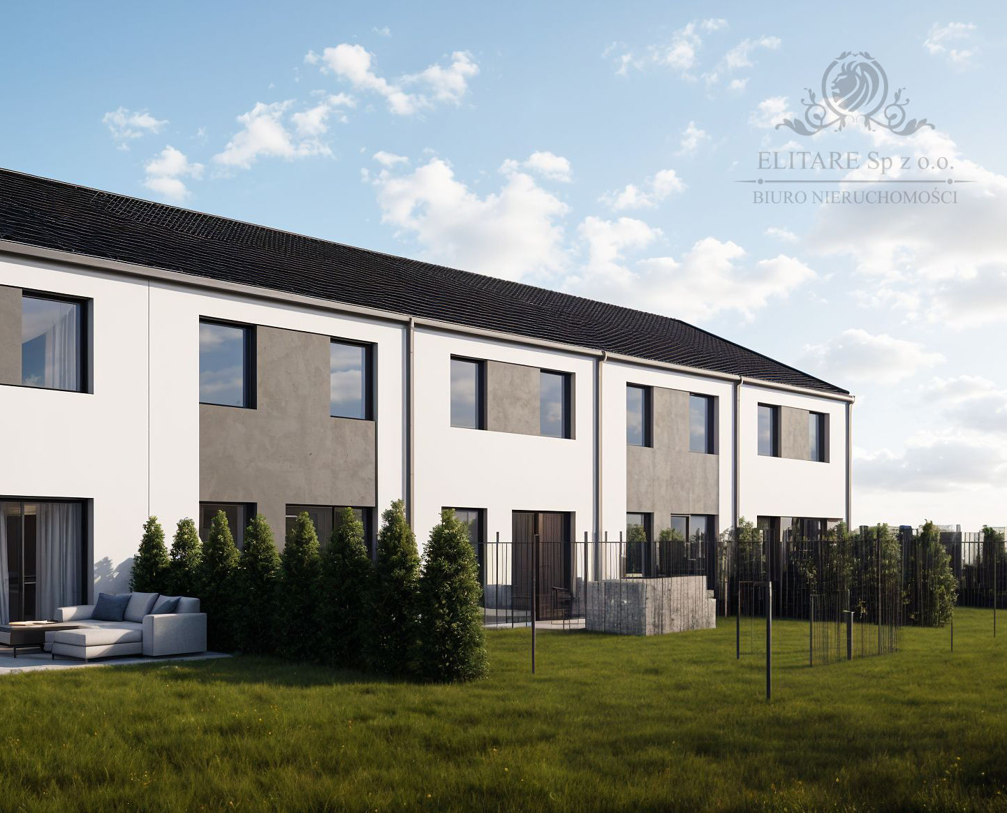 DOM szereg SKRAJNY 103,02m na działce 321m2m2, Iwiny Siechnice Iwiny - zdjęcie 9