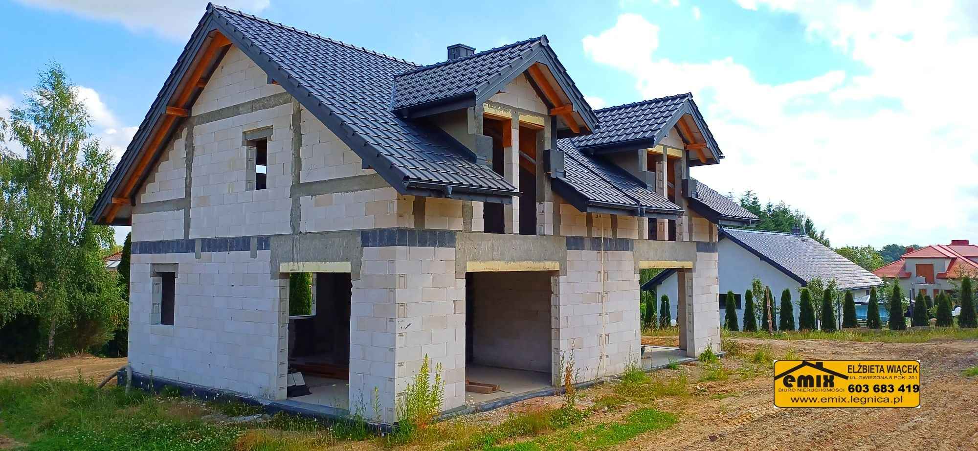 Rozpoczęta budowa bliźniaka - możliwość dalszego budowania - Złotoryja Złotoryja - zdjęcie 4